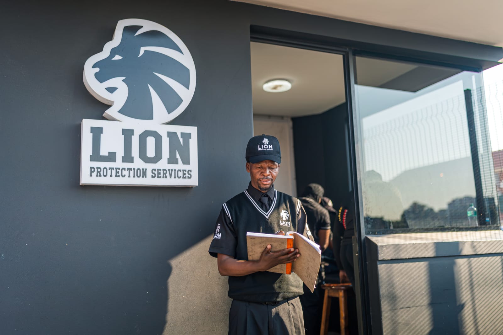 Lion Protection Services officer at head office